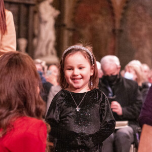Catherine (Kate) Middleton, duchesse de Cambridge, assiste au service de chant communautaire Together At Christmas à l'abbaye de Westminster, à Londrtes, Royaume Uni, le 8 décembre 2021.
