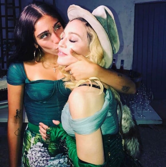Lourdes Leon avec sa maman Madonna, photo publiée sur Instagram en juillet 2021.