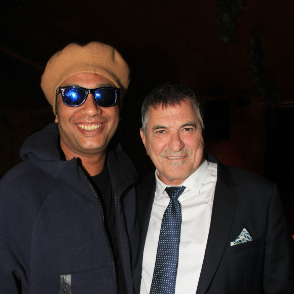 Doc Gynéco et Jean-Marie Bigard - Soirée de lancement du parfum "L'Ogre" et des vins de J.M Bigard au Manko à Paris, le 28 octobre 2019. © Philippe Baldini/Bestimage