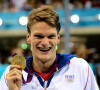 Yannick AGNEL (fra) - 200m nage libre lors des Jeux olympiques de Londres, Royaume Uni, le 30 juillet 2012. © Anthony Bibard/Panoramic/Bestimage