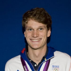 Yannick Agnel (fra) - natation - medailles à Londres, Royaume Uni, le 4 août 2012. © Jean-Baptiste Autissier/Panoramic/Bestimage