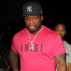 Le rappeur 50 cent organise un événement dans la discothèque Poppy à West Hollywood le 6 septembre 2021. 