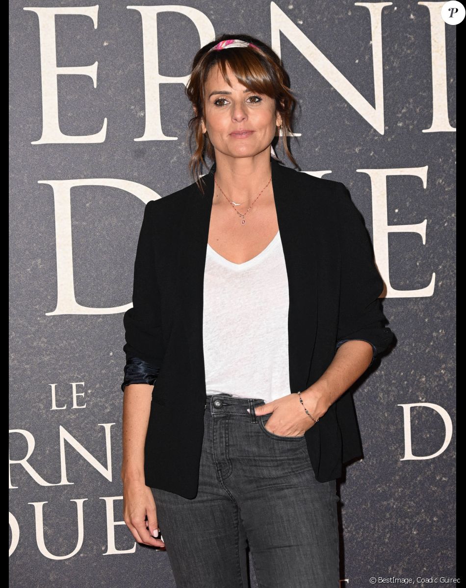 Faustine Bollaert - Avant-première française du film "Le Dernier Duel" au Cinéma Gaumont Champs-Élysées à Paris. © Coadic Guirec / Bestimage