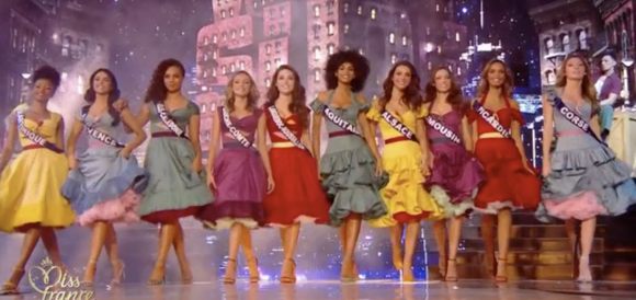 Les Miss régionales sur le thème de "West Side Story" lors de la 101e cérémonie de Miss France - 11 décembre 2021, TF1