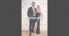 Arnaud Ducret sous le charme de sa femme Claire en robe fendue, Laura Tenoudji joue la transparence