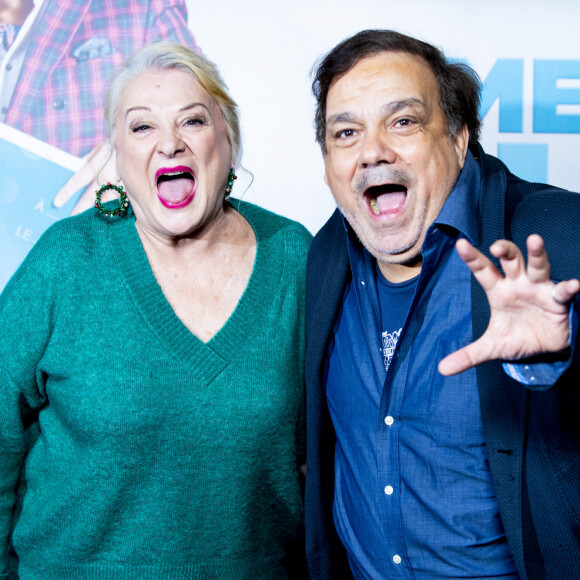 Josiane Balasko, Didier Bourdon lors de l'avant-première du film "Mes très chers enfants" au cinéma UGC Bercy à Paris le 13 décembre 2021. © Veeren / Bestimage