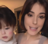 Gabriel, le bébé de Barbara Opsomer, le visage recouvert de tâches rouges - Instagram