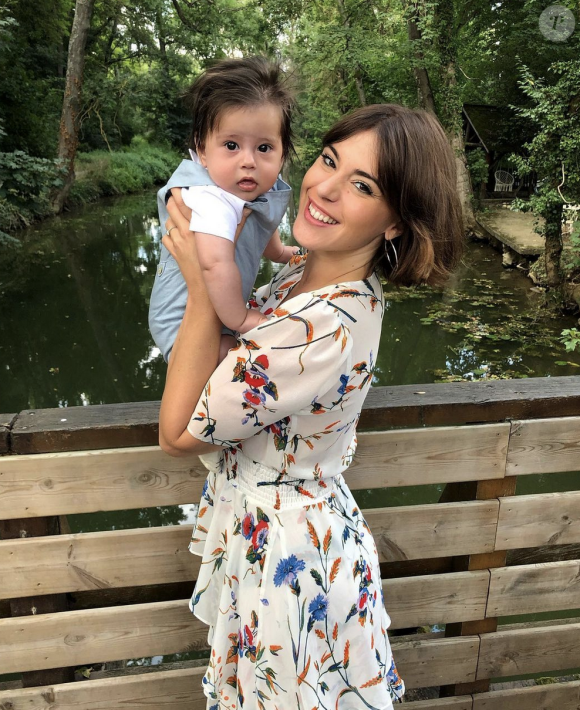 Barbara Opsomer est l'heureuse maman d'un petit garçon prénommé Gabriel et âgé de 7 mois - Instagram