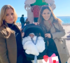 Fabienne Carat dévoile en vidéo le visage de sa fille, le 17 décembre 2021.