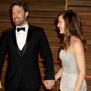 Ben Affleck et Jennifer Garner - People à la soirée Vanity fair après les Oscars 2014 à West Hollywood. Le 2 mars 2014 