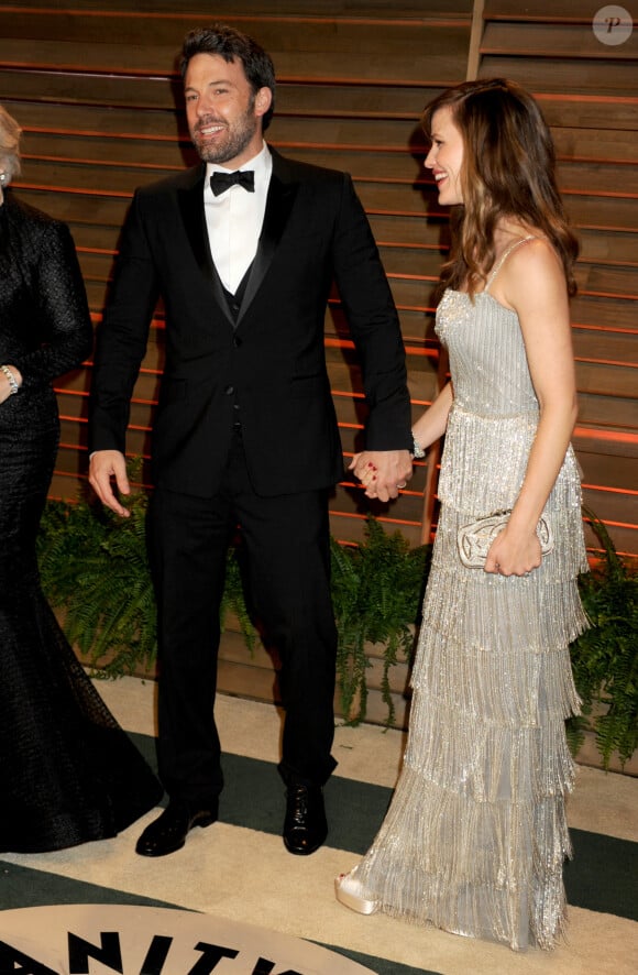 Ben Affleck et Jennifer Garner - People à la soirée Vanity fair après les Oscars 2014 à West Hollywood. Le 2 mars 2014 