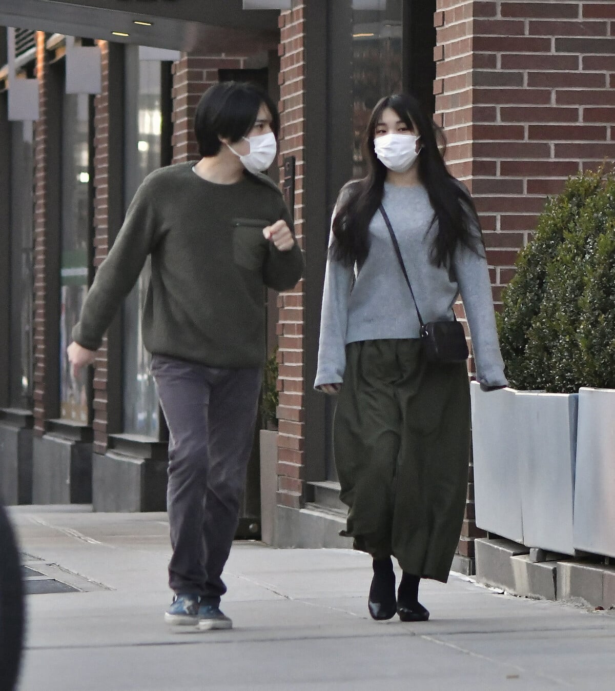 Photo Exclusif L'ancienne princesse japonaise Mako et son mari Kei(01)