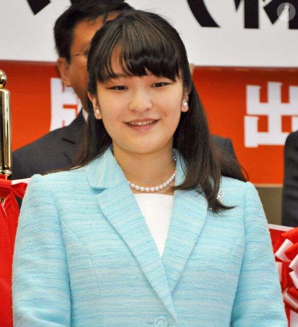 La princesse impériale Mako d'Akishino à 21 ème foire du livre de Tokyo le 2 juillet 2014.