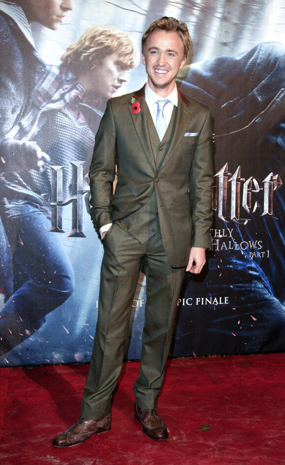 Tom Felton à la première d'Harry Potter and the Deathly Hallows Part One à Londres