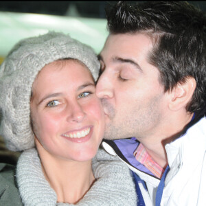 Mathieu Johann et son ex-compagne Clémence Castel.