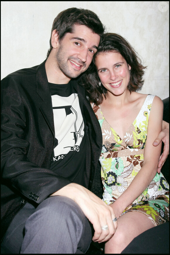 Mathieu Johann et son ex-compagne Clémence Castel.