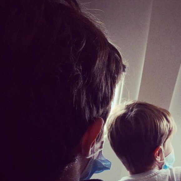 Mathieu Johann, heureux papa de Louis et Marin, nés de ses amours avec son ex-compagne Clémence Castel.