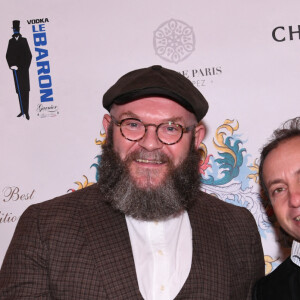 Darko Peric (La Casa de Papel), Philippe Candeloro - Dîner de la 44ème édition du Prix The Best aux Salons Hoche à Paris le 13 décembre 2021. © Rachid Bellak/Bestimage 