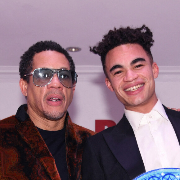 JoeyStarr, Théo Christine - Dîner de la 44ème édition du Prix The Best aux Salons Hoche à Paris le 13 décembre 2021. © Rachid Bellak/Bestimage 