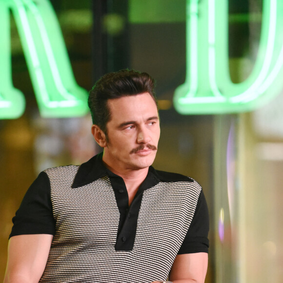 James Franco sur le tournage de la dernière saison de la série 'The Deuce' à New York, le 13 juillet 2019.
