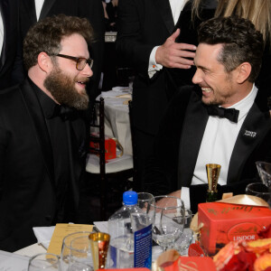 Seth Rogen et James Franco aux Golden Globes en janvier 2018.