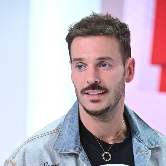 Exclusif - Matt Pokora (M. Pokora) - Enregistrement de l'émission "Vivement Dimanche", présentée par M.Drucker et diffusée le 25 octobre sur France 2 © Guillaume Gaffiot / Bestimage