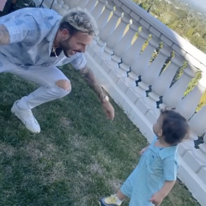 Matt Pokora dévoile des images de ses deux fils Isaiah et Kenna - Instagram