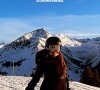 Cathy Guetta lors d'un séjour au ski en famille, à Gstaad, en Suisse.
