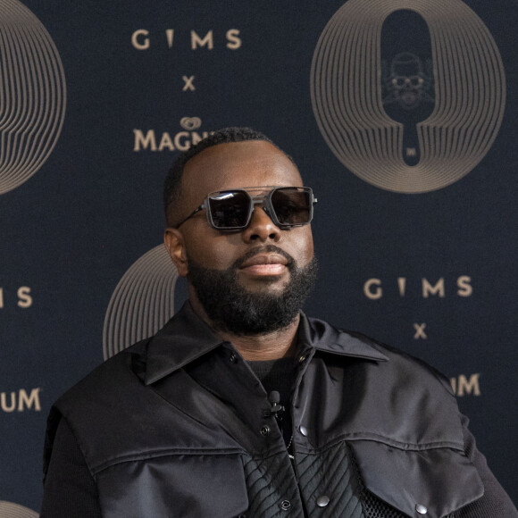 Exclusif - Rendez-vous avec Gims en marge du Lancement de la collection capsule Gims x Magnum à Paris le 27 mai 2021 © Perusseau / Bellak / Bestimage