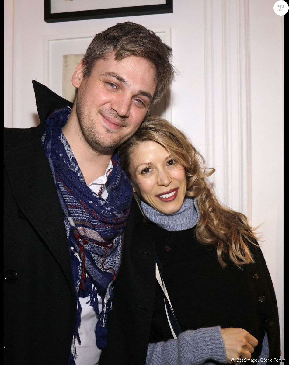 Tristane Banon et son mari Pierre Lefèvre - Soirée pour la sortie du livre d'Alison Wheeler "Ma vie est mieux que la vôtre" à l'Hôtel Vernet à Paris. © Cédric Perrin/Bestimage
