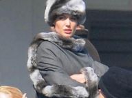 Angelina Jolie remet son habit de poupée russe et reste sublime... par moins 10°C !
