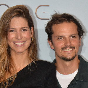 Juan Arbelaez et sa femme Laury Thilleman - Projection du film "Dune" au cinéma Le Grand Rex à Paris, le 6 septembre 2021. © Veeren/Bestimage 