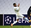 Riyad Mahrez (Manchester City) - Jordan Amavi (Olympique de Marseille) - Manchester City bat l'OM (3 - 0) en Ligue des Champions, le 27 octobre 2020 à Marseille.
