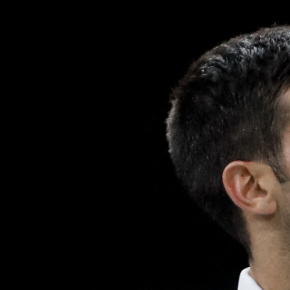Novak DJOKOVIC (SRB) - Novak Djokovic remporte la finale homme du Rolex Paris Masters face à Daniil Medvedev le 7 novembre 2021 © Aurélien Morissard / Panoramic / Bestimage