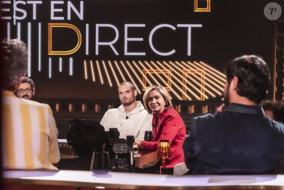 Exclusif - Florent Manoudou, Valérie Pecresse - Enregistrement de l'émission "On Est En Direct (OEED)", diffusée sur France 2 le 8 janvier © Jack Tribeca / Bestimage 