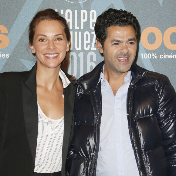 Jamel Debbouze et Mélissa Theuriau Soirée de clôture au palais des sports l'Alpe d'Huez