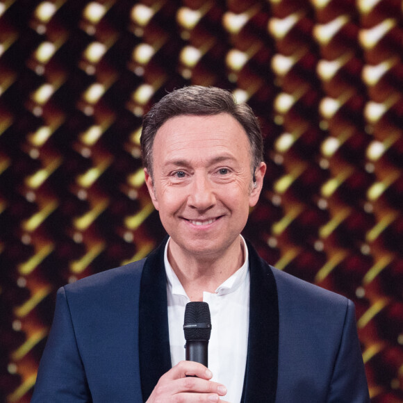 Exclusif - Stéphane Bern - Émission "Eurovision France, c'est vous qui décidez" sur France 2 en direct du Studio 128 à la Plaine Saint-Denis le 30 janvier 2021. © Tiziano da Silva / Pierre Perusseau / Bestimage