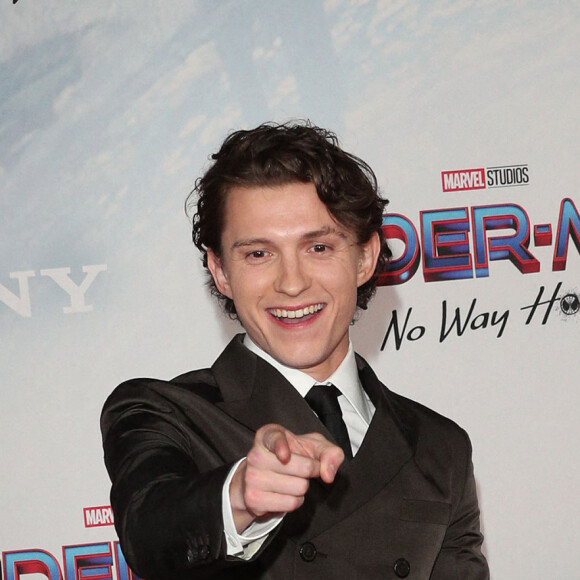 Tom Holland à la première du film "Spider-Man: No Way Home" à Los Angeles, le 13 décembre 2021. 
