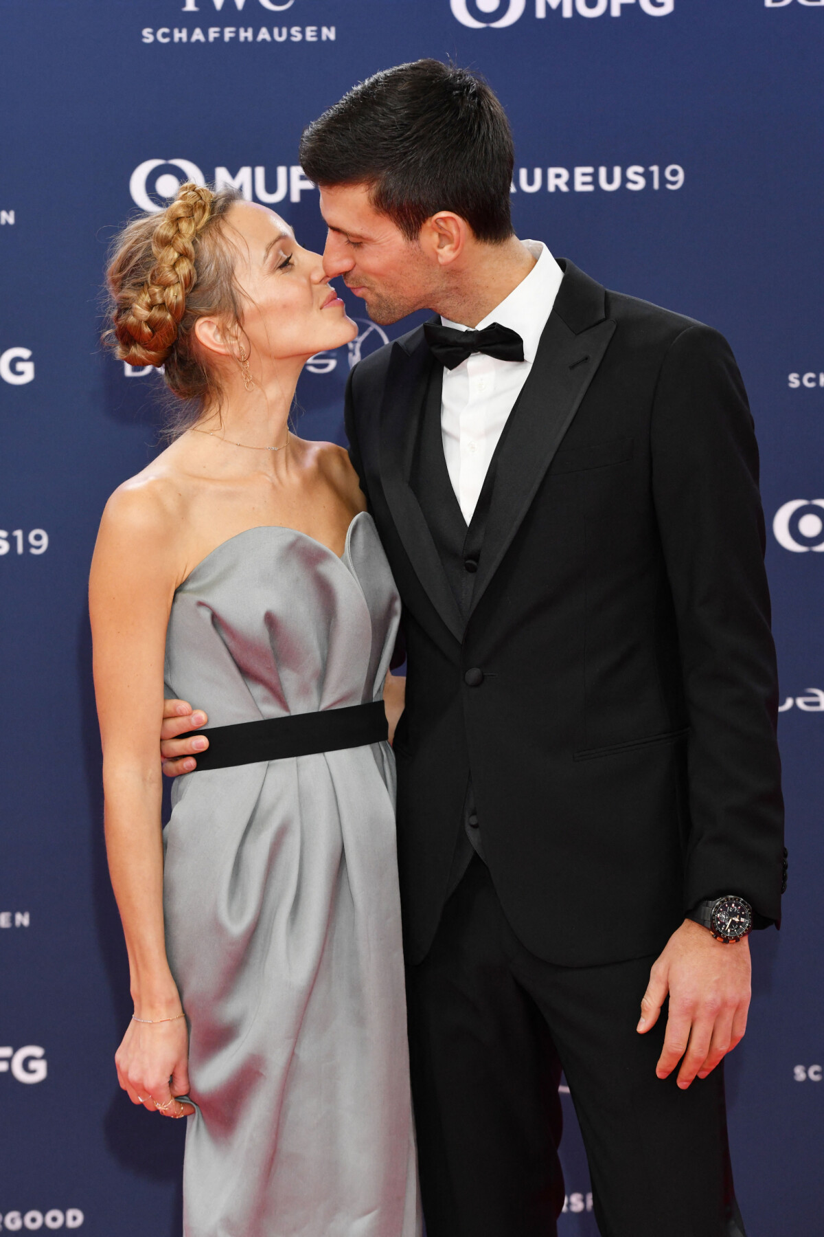 Photo : Jelena Djokovic Et Son Mari Novak Djokovic - Les Célébrités ...