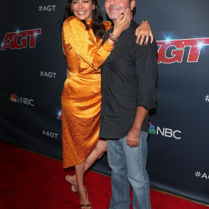 Simon Cowell et sa femme Lauren Silverman - Soirée de l'émission "America's Got Talent" saison 14 à Los Angeles, le 17 septembre 2019. 
