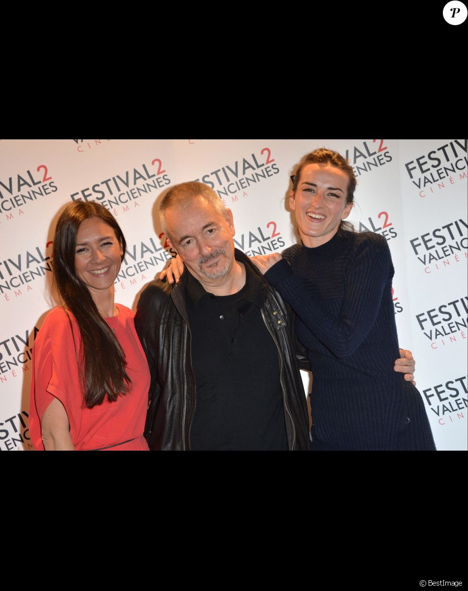 Emmanuelle Boidron, Jean-Jacques Beineix et Salomé Stevenin - Photocall de la soirée de clôture des documentaires et ouverture de la fiction du Festival 2 Valenciennes Cinéma 2014, le 19 mars 2014.