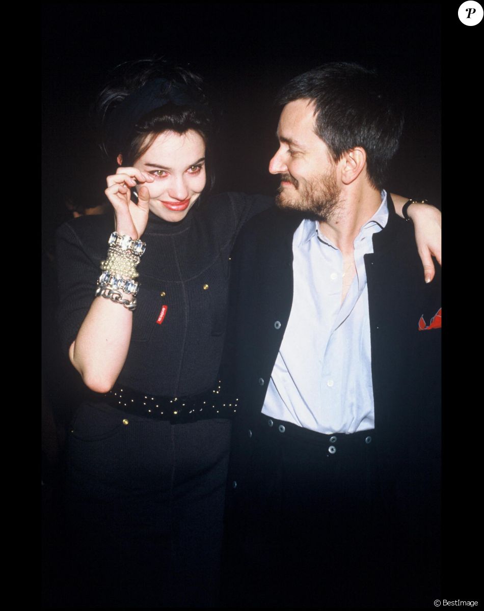 Jean-Jacques Beineix et Béatrice Dalle en 1986.