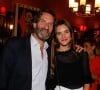 Frédéric Beigbeder et sa fille Chloë - Soirée de présentation de la première édition du Festival CinéRoman à la Closerie des Lilas à Paris. © Christophe Clovis / Bestimage