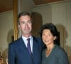 "Stéphane Guerlain, le fils de Jean-Paul Guerlain, ici photographiée avec Patricia Guerlain en 2002.