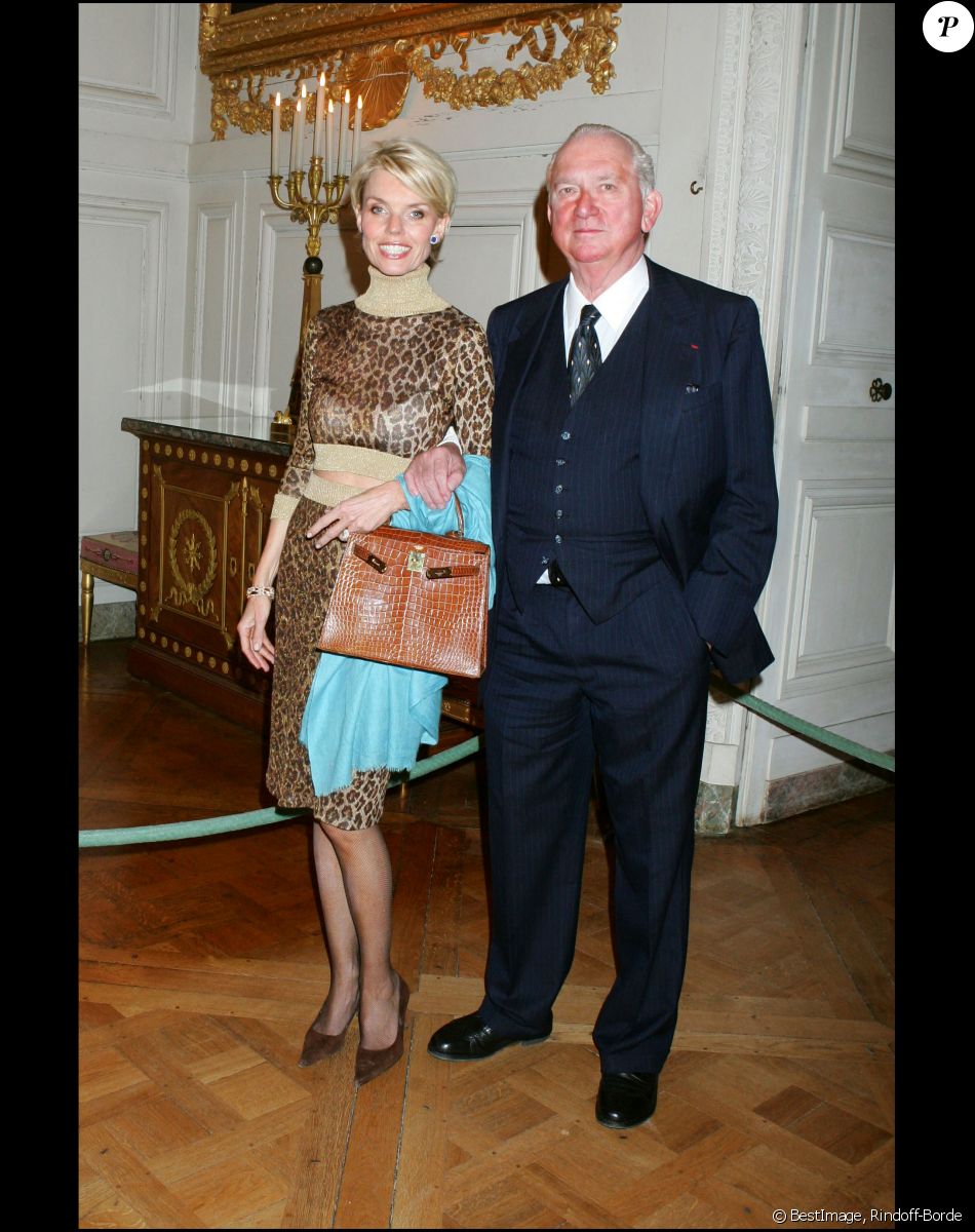 Jean-Paul Guerlain et Christina de Kragh - Dîner de la Renaissance du chêne de Marie-Antoinette au Grand Trianon, galerie des Cotelle
