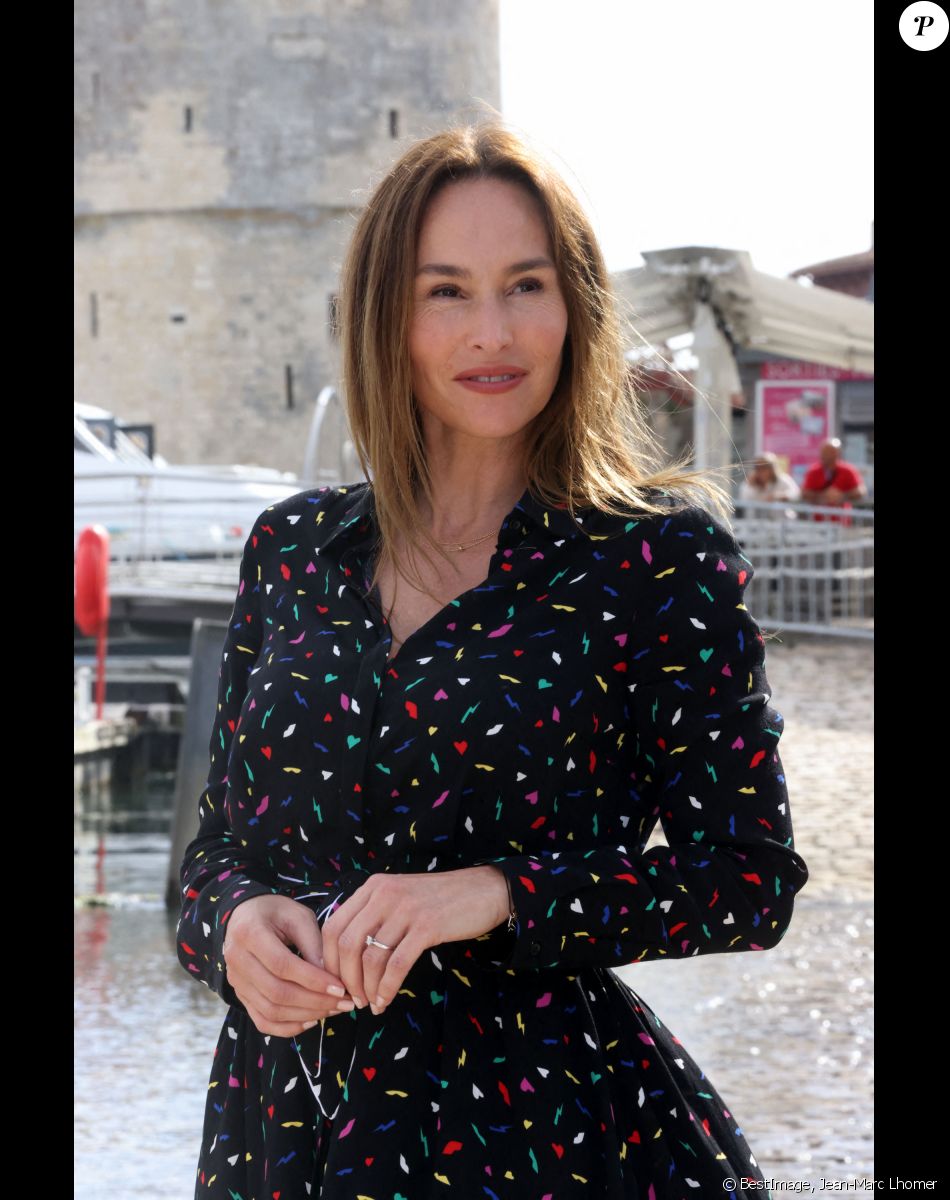 Vanessa Demouy de "Ici tout commence" - Festival de la Fiction de La Rochelle. Le 18 septembre 2021 © Jean-Marc Lhomer / Bestimage