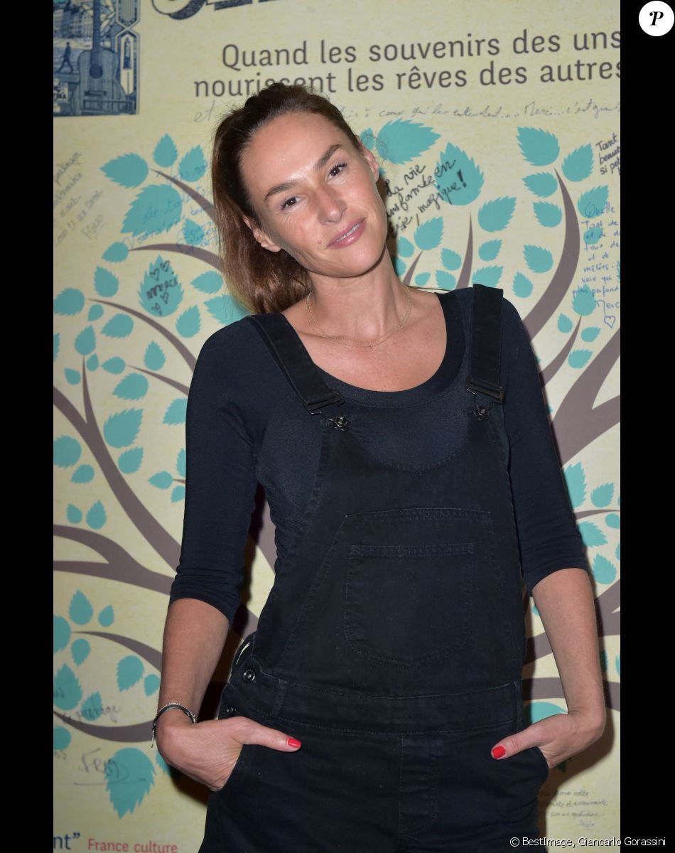 Vanessa Demouy à la générale de la pièce "La Clef de Gaïa" au théâtre des Mathurins à Paris, le 4 octobre 2017. © Giancarlo Gorassini/Bestimage