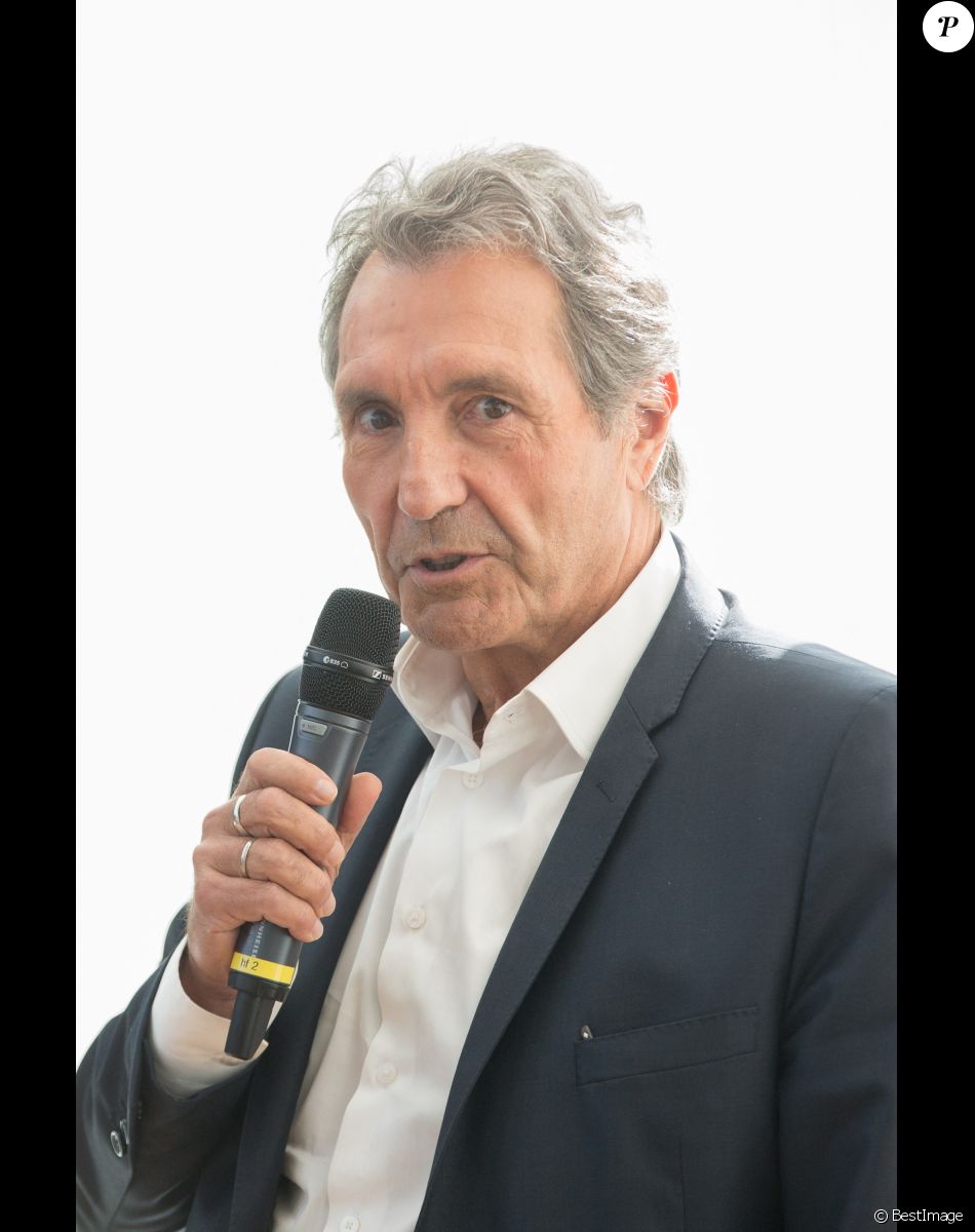 Jean-Jacques Bourdin - Conférence de presse de la rentrée de la station de radio RMC à la maison de l'Alsace sur les Champs-Elysées à Paris le 31 aout 2017.