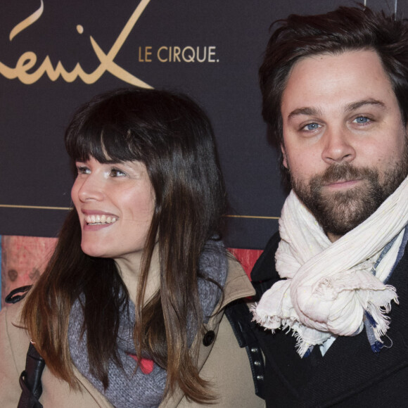 Arthur Jugnot et une amie - Cérémonie de remise de prix du 39ème Festival Mondial du Cirque de Demain sur la Pelouse de Reuilly à Paris le 4 février 2018. © Pierre Perusseau/Bestimage