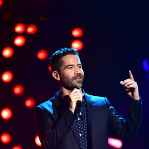 Exclusif - Emmanuel Moire - Scène - Enregistrement de l'émission "Tout le monde chante contre le cancer...10 ans" au Zénith à Paris, qui sera diffusée sur W9 le 16 décembre. Le 1er décembre 2015 © Gorassini-Guizard / Bestimage 